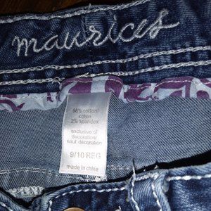 Maurice Denim Capri pant